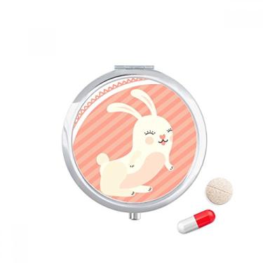 Imagem de Porta-comprimidos de cultura rosa Festival da Religião da Páscoa Caixa de armazenamento de remédios