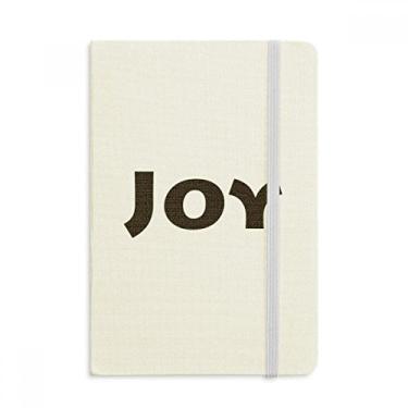 Imagem de Caderno de frases inspiradoras Joy Word com capa dura em tecido oficial