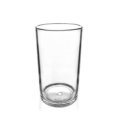 Imagem de Kit 6 Copos Big Drink 380 ml Transparente Acrílico Poliestireno
