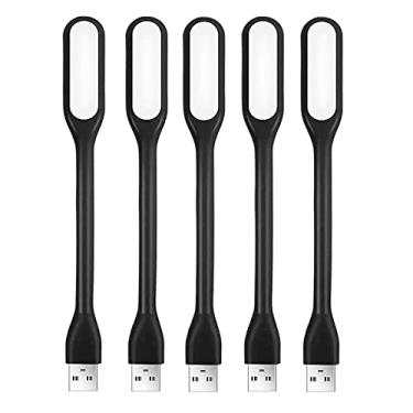 Imagem de Mini luz USB, luz de teclado de LED flexível, luz de laptop, lâmpada de leitura de LED para Powerbank, adaptador USB, campo de trigo preto