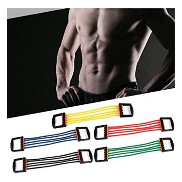 Imagem de MOLA EXTENSORA PARA EXERCICIOS OMBRO/TRICEPS/BICEPS/ANTEBRACO COLORS 63X13CM
