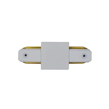 Imagem de Conector Emenda Trilho Reto Branco Pix Iluminação