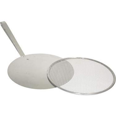 Imagem de Kit 4 Telas Para Pizza 35cm + 1 Pá De Pizza