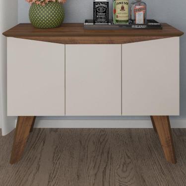 Imagem de Balcão Buffet 3 Portas Oásis Pinho/off White - Artely