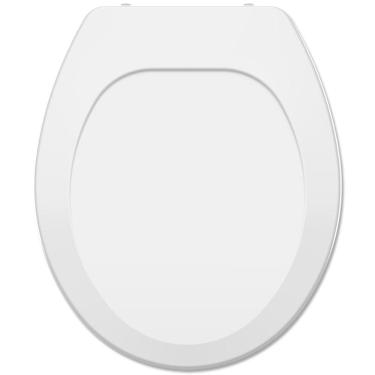 Imagem de Assento Sanitário Polipropileno Oval Premium Universal Branco