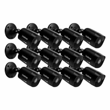Imagem de Kit 12 Câmeras Intelbras Vhd 1230 B Full Hd 1080p Bullet Black G7 Visão Noturna 30m Ip67