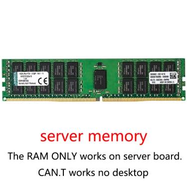 Imagem de Memória RAM do Servidor DDR4  4GB  8GB  16GB  32GB  PC4 2133MHz  2400MHz  2666MHz  2400T ou 2133P