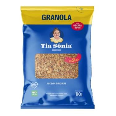 Imagem de Granola Tia Sônia Sem Uva Passas 1Kg