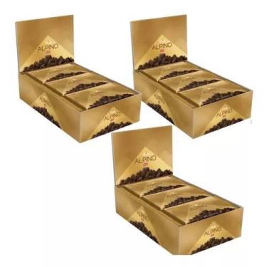 Imagem de Kit 3 Caixas De Chocolate Alpino Ao Leite C/22Un 25G- Nestlé