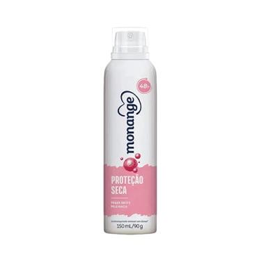 Imagem de Monange Desodorante Aerossol Antitranspirante Feminino Proteção Seca 150Ml