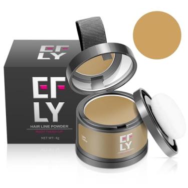 Imagem de Root Touch Up Pó de sombra cinza para queda de cabelo, saída de cabelo para mulheres, homens - sobrancelhas, linha de barba (café claro)