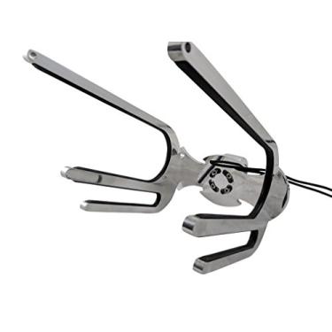 Imagem de Joelheira para barco, suporte de torre de madeira de madeira de alumínio polido, suporte de wakeboard para torres, serve para tubos de grampo de tamanho 4,5 cm, 4,5 cm, 5 cm, 6 cm, 6 cm, 6 3/8", 2 1/2"