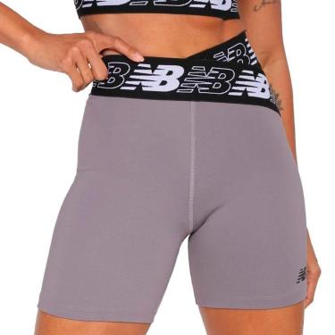 Imagem de Bermuda Feminina New Balance Relentless Cinza-Feminino