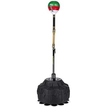 Imagem de Sacos de velocidade Saco de pancadas com suporte para adultos Reflex Ball Cobra Bag Interior 90 ° Rebound Cobra Bag, ajuste de altura 145~180 cm, preto (b), 50 * 50 * 180 cm