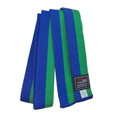 Imagem de Cinto de Taekwondo MingQian, Karatê, Judo, Suprimentos de Artes Marciais Aikido, Grau de Cor: Branco, Amarelo, Verde, Azul, Vermelho, Preto, Largura da Cintura 4 cm, Comprimento 200 cm-320 cm (300 cm,