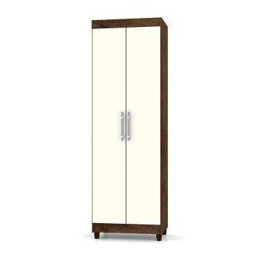 Imagem de Armário Multiuso Lavanderia 02 Portas Aline Imbuia-champanhe - Pallazio