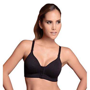Imagem de Annette Sutiã sem aro pós-cirúrgico sem bojo, Preto, 36C