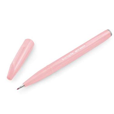 Imagem de Caneta Brush Sign Pen Pentel Rosa Pastel