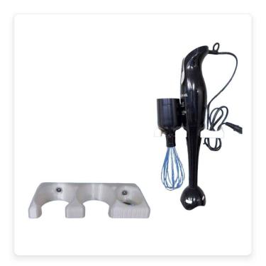 Imagem de Suporte De Parede Para Mixer Britânia E Mondial Cor Perola