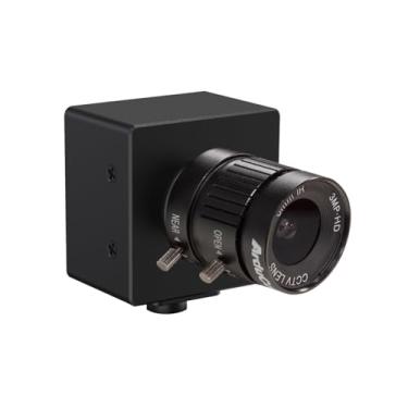 Imagem de Arducam Módulo de câmera USB IMX296, câmera USB de obturador global de 1,58 MP com lente CS de 60° (D) 6 mm, câmera USB 3.0 de alta velocidade de 44 FPS para Windows, Linux
