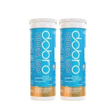 Imagem de Repositor Hidra Iso Dobro Laranja 10 Tabletes Efervescentes