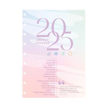 Imagem de Refil Iscool Disc Planner Com Data 17x23 cm 90g 96 folhas
