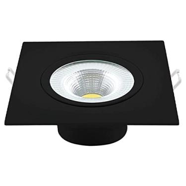 Imagem de Spot Supimpa LED, 5W, Luz branca 6500K, Quadrado, Preto Fosco, Bivolt, Avant