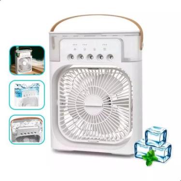 Imagem de Mini Ar Condicionado Ventilador Umidificador: Conforto Sob Medida - DK