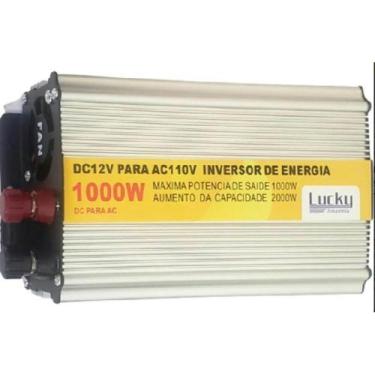 Imagem de Inversor Transformador Conversor 1000w Veicular 12v P/ 110v - luccky