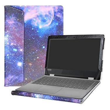 Imagem de Alapmk Capa protetora para Lenovo Flex 6 11 6-11IGM/Flex 4 11 4-1130 e HP Chromebook 11 G8 G9 EE/HP Chromebook X360 11 G3 EE/HP ProBook X360 Fortis 11 G9 (não serve para Flex 3 11), Galaxy