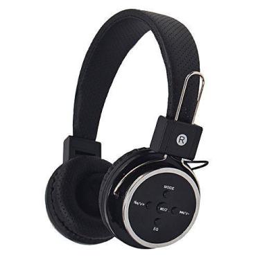 Imagem de Fone De Ouvido Bluetooth B05 Sd Mex Sem Fio Preto, Preto, B-05, Blueto