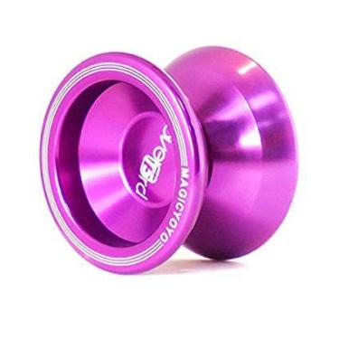Imagem de Yoyo Profissional Magicyoyo T5 Roxo Rolamento Côncavo ioiô de alumínio