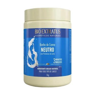 Imagem de Banho de Creme Brilho Natural Neutro 1L Bio Extratus - BIOEXTRATUS