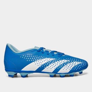 Imagem de Chuteira Campo Adidas Predator Accuracy P4 Unissex, Azul royal, 44