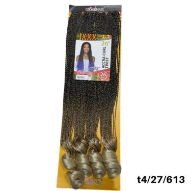 Imagem de Cabelo Afro Curl Twist Cacheado Cachos Na Ponta Boho Crochet - bbless,