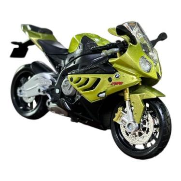 Imagem de Miniatura Moto BMW S1000 RR Verde Maisto 1:18