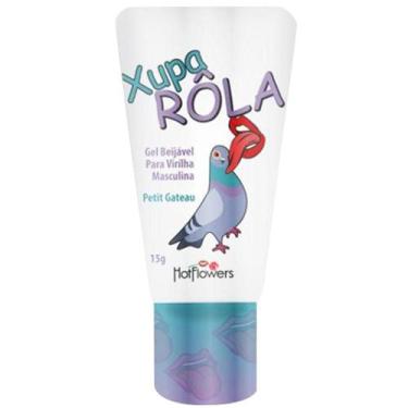 Imagem de 02 Gel Comestível Beijável Masculino Xupa Rola Hotflowers