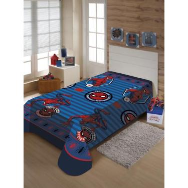 Imagem de Manta Homem Aranha- Antialeérgico- Solteiro- Soft- Jolitex-Nova Estamp