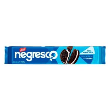 Imagem de Biscoito Recheado Negresco Nestlé 100g, 1, Baunilha