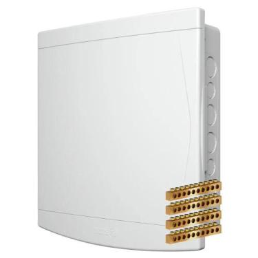 Imagem de Centrinho Quadro de Disjuntor Tigre 6/8, 12/16 ou 18/24 Disjuntores - 