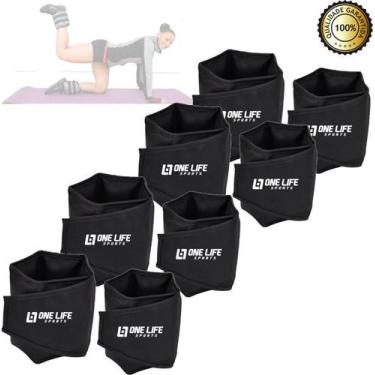 Imagem de Caneleira Peso Tornozeleira Kit 2Kg - 3Kg - 4Kg - 5Kg - Infinity, 2kg,