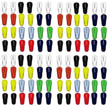 Imagem de Kit 48 Pares de Caneleiras Atack Predator 16x9 Tamanho:ÚnicoGênero:Uni