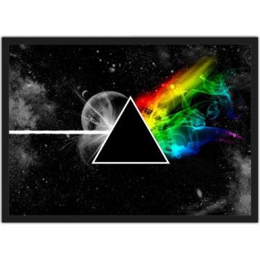 Imagem de Quadro Decorativo Bandas Pink Floyd Com Moldura Salas e Quartos - Vita