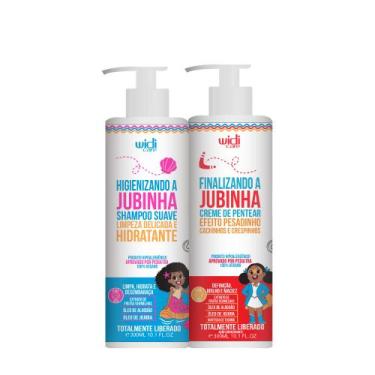 Imagem de Kit Widi Care Infantil Jubinha Shampoo, Creme Pesadinho