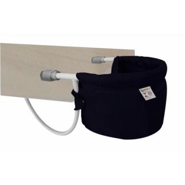 Imagem de Cadeira de Alimentação Infantil Sapeca Kids Preta Lisa