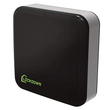 Imagem de Lockdown Sistema de monitoramento de disco com WiFi, aplicativo atualizado gratuitamente, sensor de porta, detecção de movimento e temperatura e fácil instalação para segurança de cofre, casa e quarto