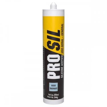 Imagem de Silicone Acetico Pro Sil Soudal Incolor 250Ml/244G.