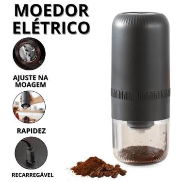 Imagem de Moedor De Café Elétrico Portátil Triturador de Cafe Eletrico Processad