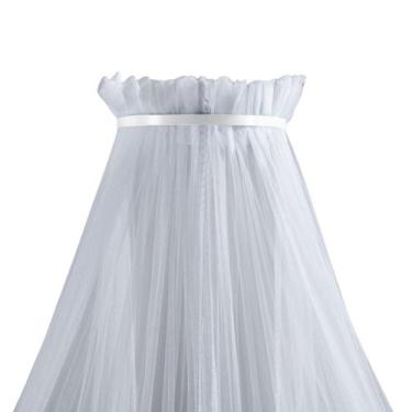 Imagem de Dossel Mosquiteiro Parede Liso Simples Quarto Bebe Criança Infantil Br