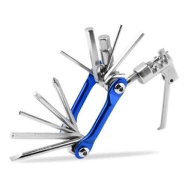 Imagem de Kit Ferramentas Canivete Chaves De Bike Elleven 11 Funções - Mr Vendas